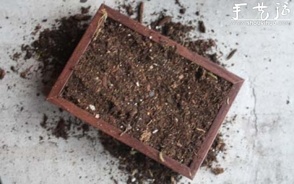 手工制作多肉植物画框的教程(图5) 手工制作多肉植物画框的教程(图5)