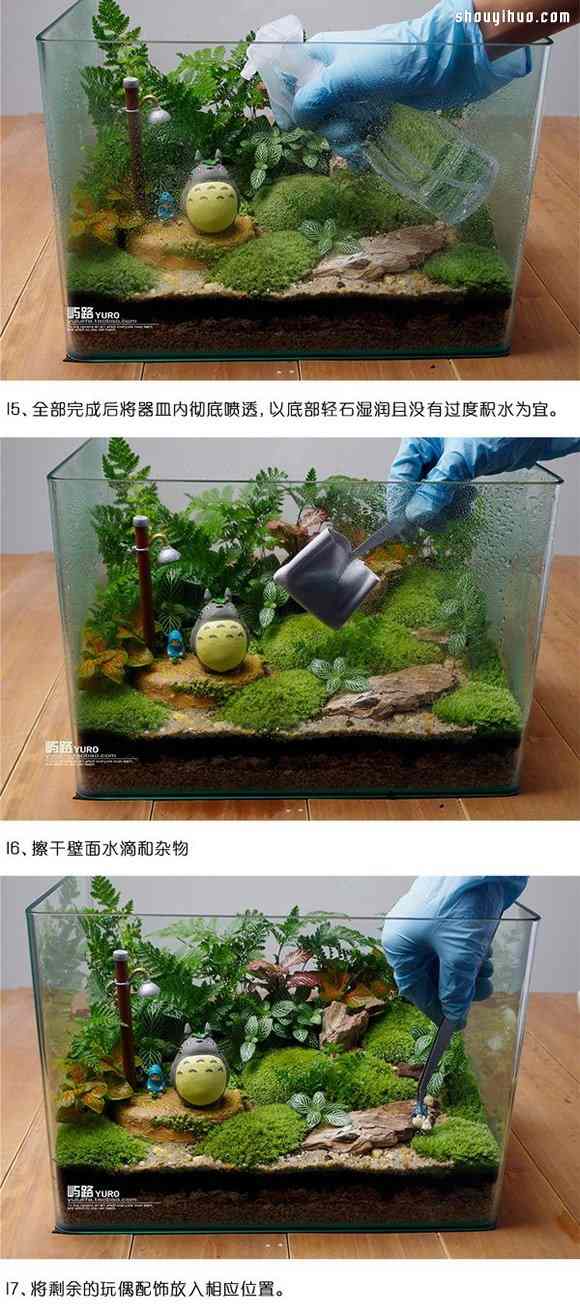 苔藓微景观制作材料及方法详细图解教程(图8)