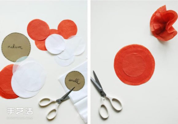 纸花盆景DIY教程 手工假花盆景制作图解(图4)