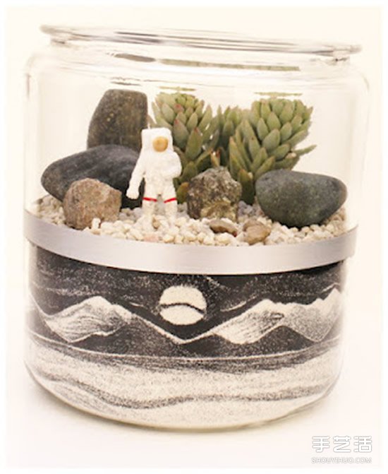 [教程]如何随手利用家里现有的小东西做植物盆景(图5)