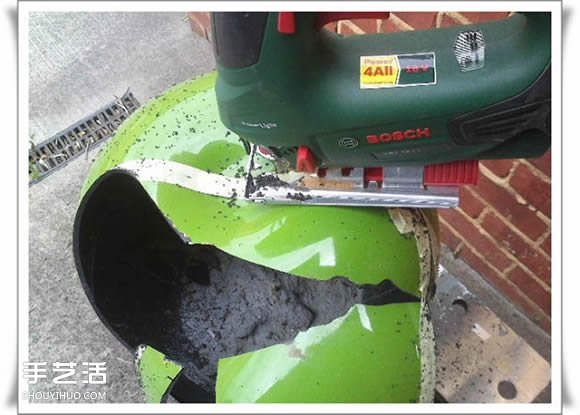 废品利用手工制作盆景 塑料废弃物DIY盆景教程(图5)