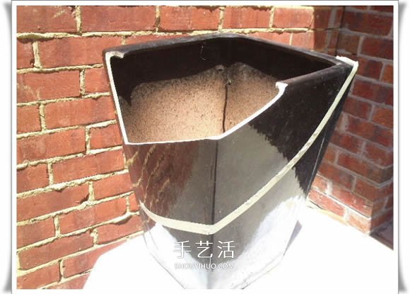 破花盆变盆景的方法 DIY破花盆盆景小制作(图3) 破花盆变盆景的方法 DIY破花盆盆景小制作(图3)