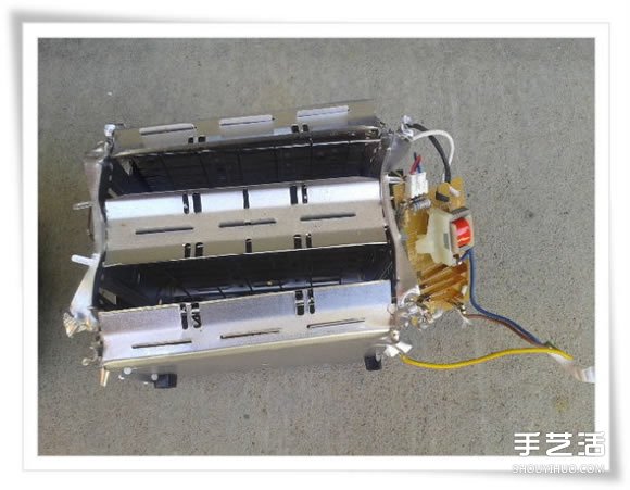 微型花园：废旧烤面包机改造制作的美丽盆景(图5)