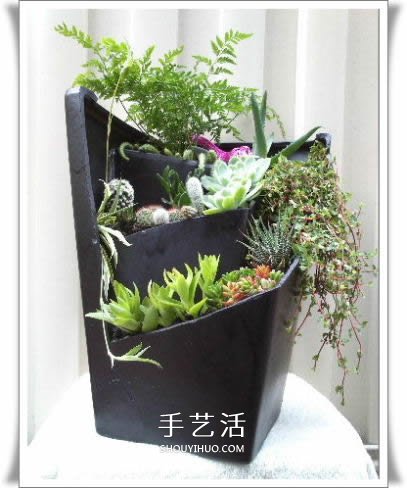 破花盆变盆景的方法 DIY破花盆盆景小制作(图8) 破花盆变盆景的方法 DIY破花盆盆景小制作(图8)