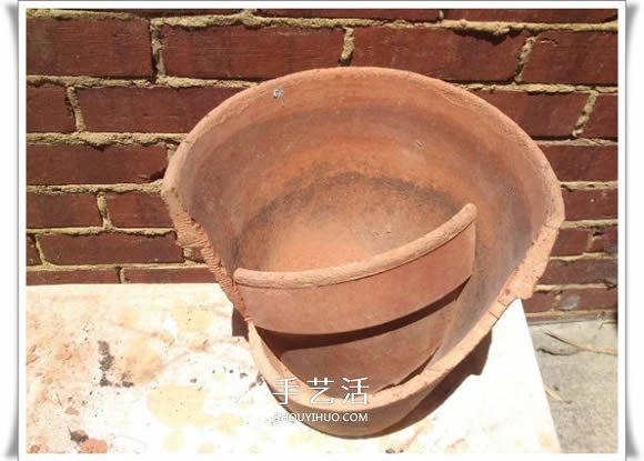 破花盆变盆景的方法 DIY破花盆盆景小制作(图18) 破花盆变盆景的方法 DIY破花盆盆景小制作(图18)