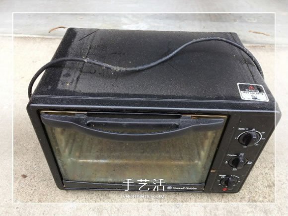 旧烤箱废物利用 改造成园艺盆景的小制作方法(图2)