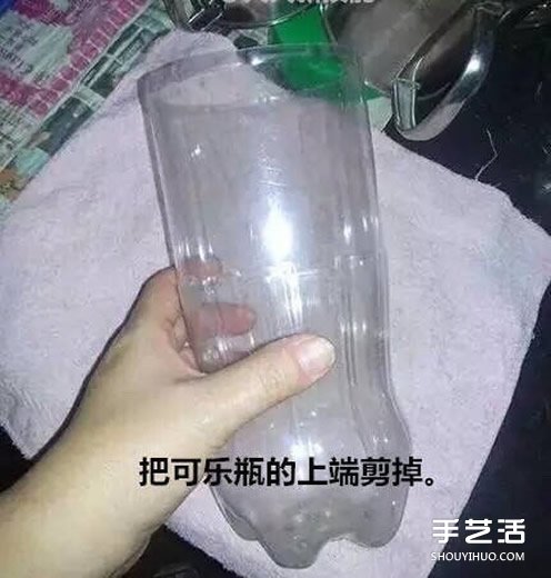 可乐瓶子种豆芽的方法 家庭种豆芽的简单教程(图2)