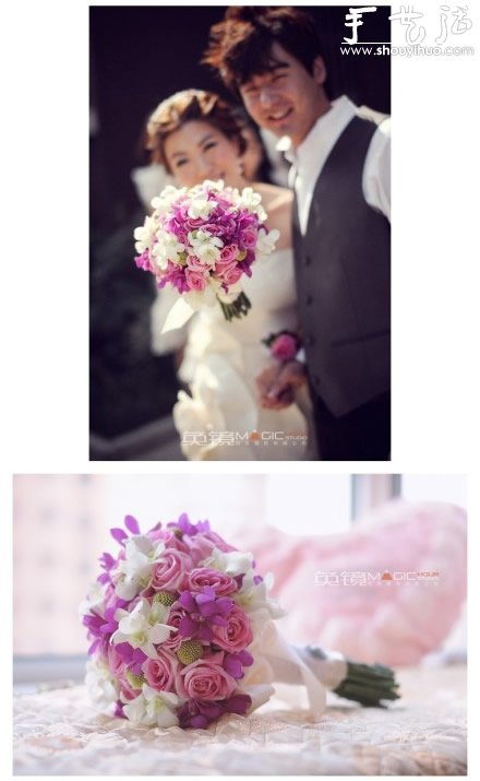 手工制作的精美手捧花欣赏(图3)