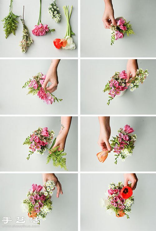 唯美插花手工DIY图解教程(图2)