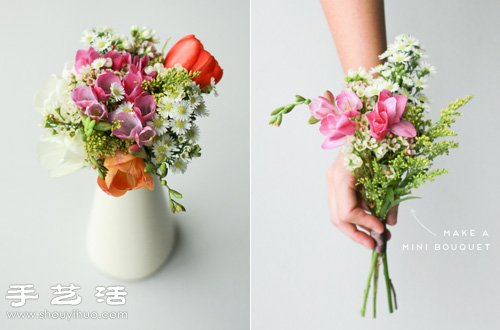 唯美插花手工DIY图解教程(图4)