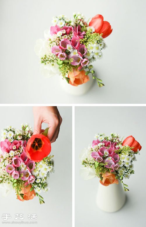 唯美插花手工DIY图解教程(图3)