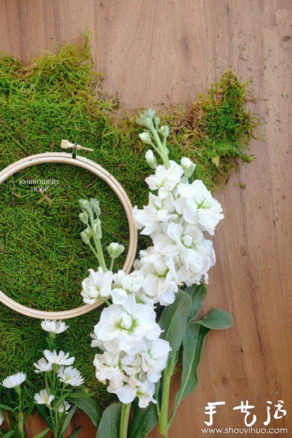 手工制作花朵挂饰 让芬芳花香洒满房间(图2)