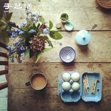 唯美插花作品欣赏 让人陶醉的时光味道(图2)