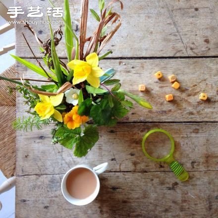 唯美插花作品欣赏 让人陶醉的时光味道(图3)