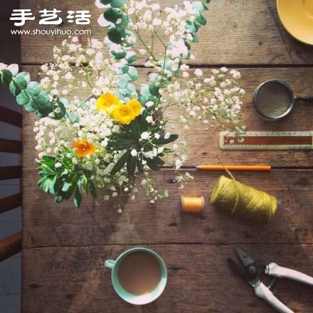 唯美插花作品欣赏 让人陶醉的时光味道(图5)