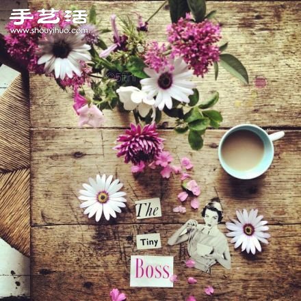 唯美插花作品欣赏 让人陶醉的时光味道(图7)