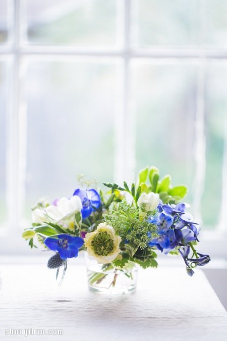 随意花卉组合搭配 DIY漂亮插花教程图解(图7)