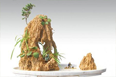 哪些植物适合生长盆景吸水石上