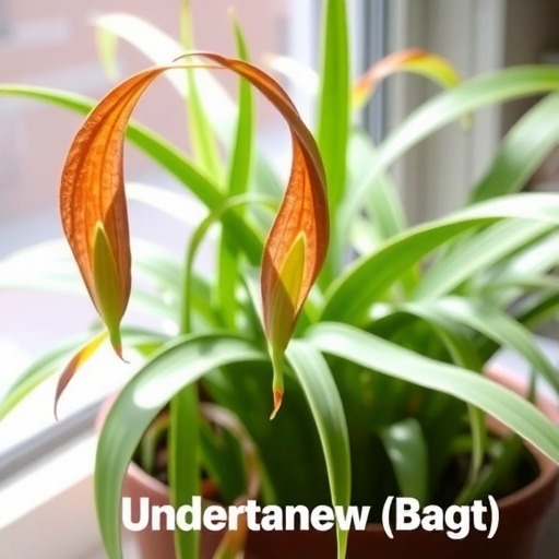 吊兰叶尖干焦发黄怎么办(图1) 吊兰叶尖干焦发黄怎么办(图1)