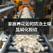家庭养花如何防治土壤盐碱化板结(图3)