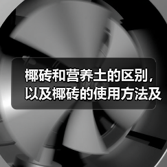 椰砖和营养土的区别，以及椰砖的使用方法及注意事项(图4)