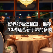 好养好看还便宜，推荐10种适合新手养的多肉，附养护方法(图3)