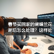 春节买回家的蝴蝶兰花谢后怎么处理？这样处理延长蝴蝶兰花期(图3)