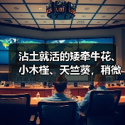 沾土就活的矮牵牛花、小木槿、天竺葵，稍微给点儿肥秒变大花球(图1)