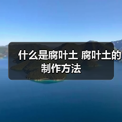 什么是腐叶土 腐叶土的制作方法(图4)