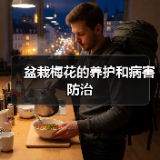 盆栽梅花的养护和病害防治(图4)
