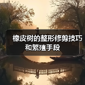 橡皮树的整形修剪技巧和繁殖手段(图2)