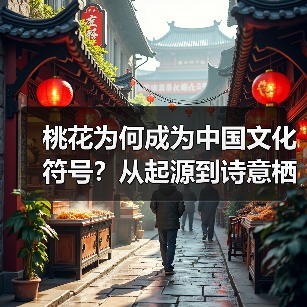 桃花为何成为中国文化符号?从起源到诗意栖居的千年演变(图1) 桃花为何成为中国文化符号?从起源到诗意栖居的千年演变(图1)