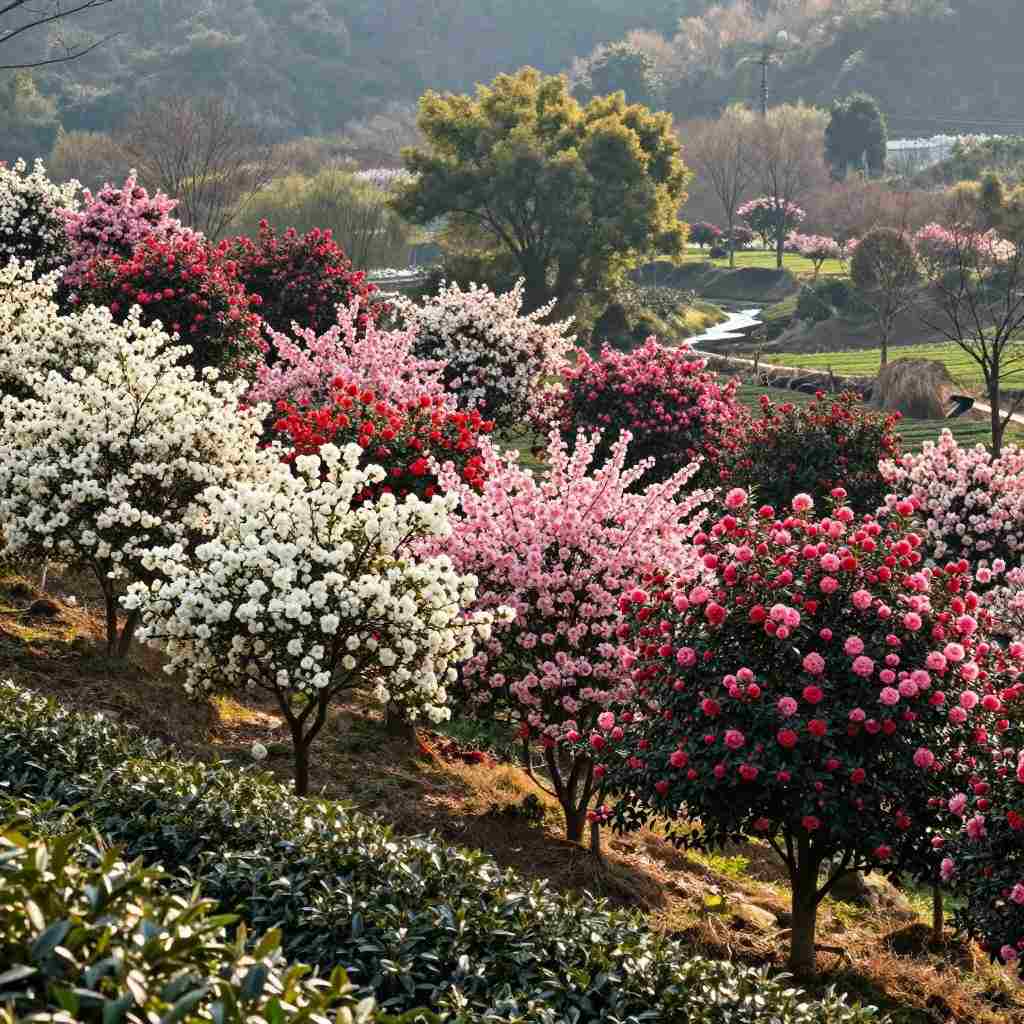 茶花盛开时节(图1)