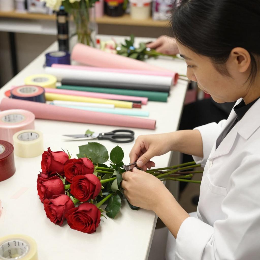 七朵玫瑰花，情深意重的象征(图3)