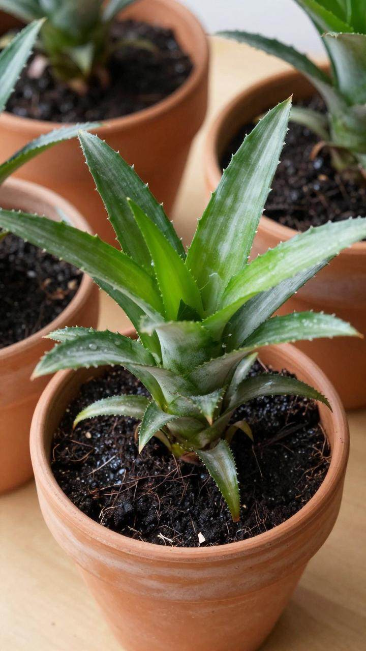 怎样种植菠萝叶冠 种菠萝教程图解(图2)