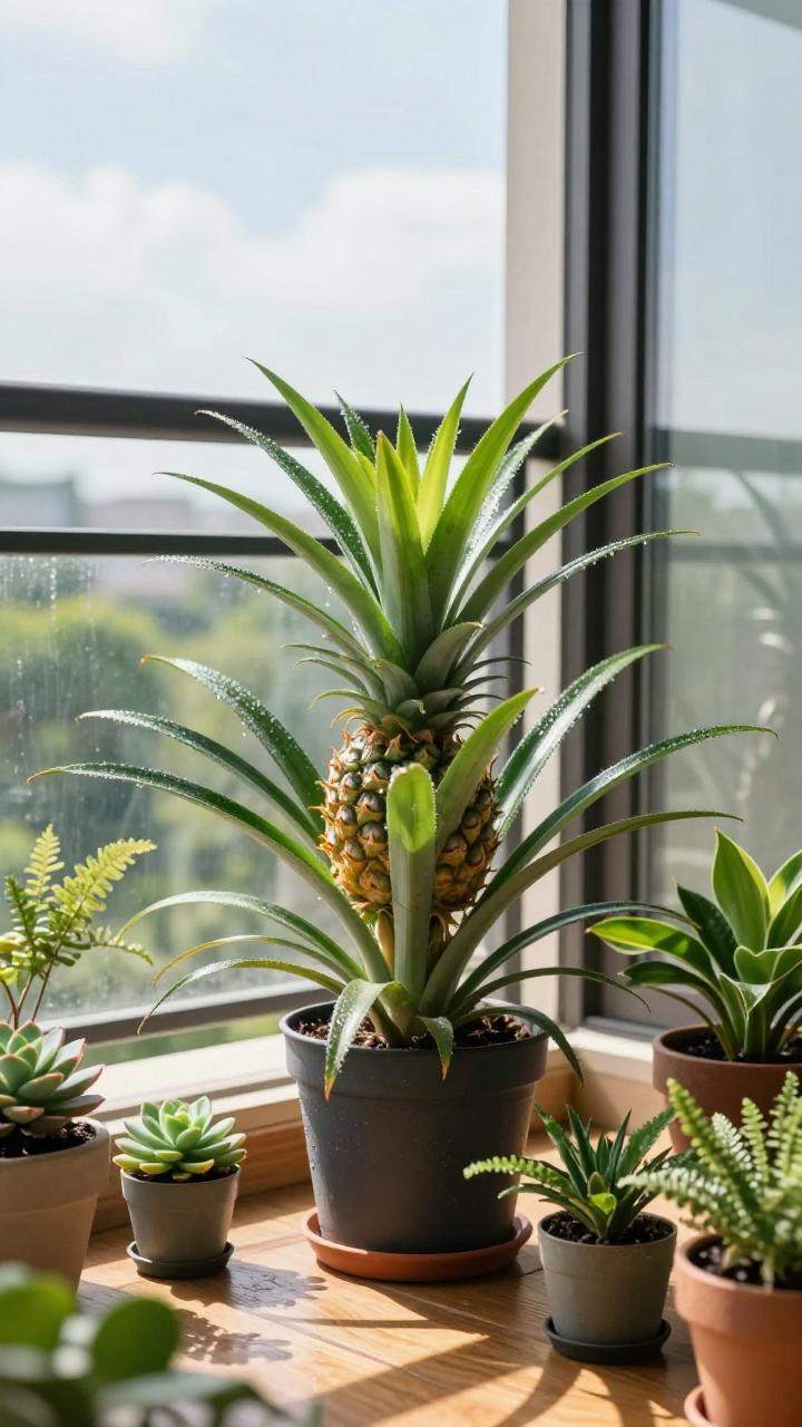 怎样种植菠萝叶冠 种菠萝教程图解(图3)