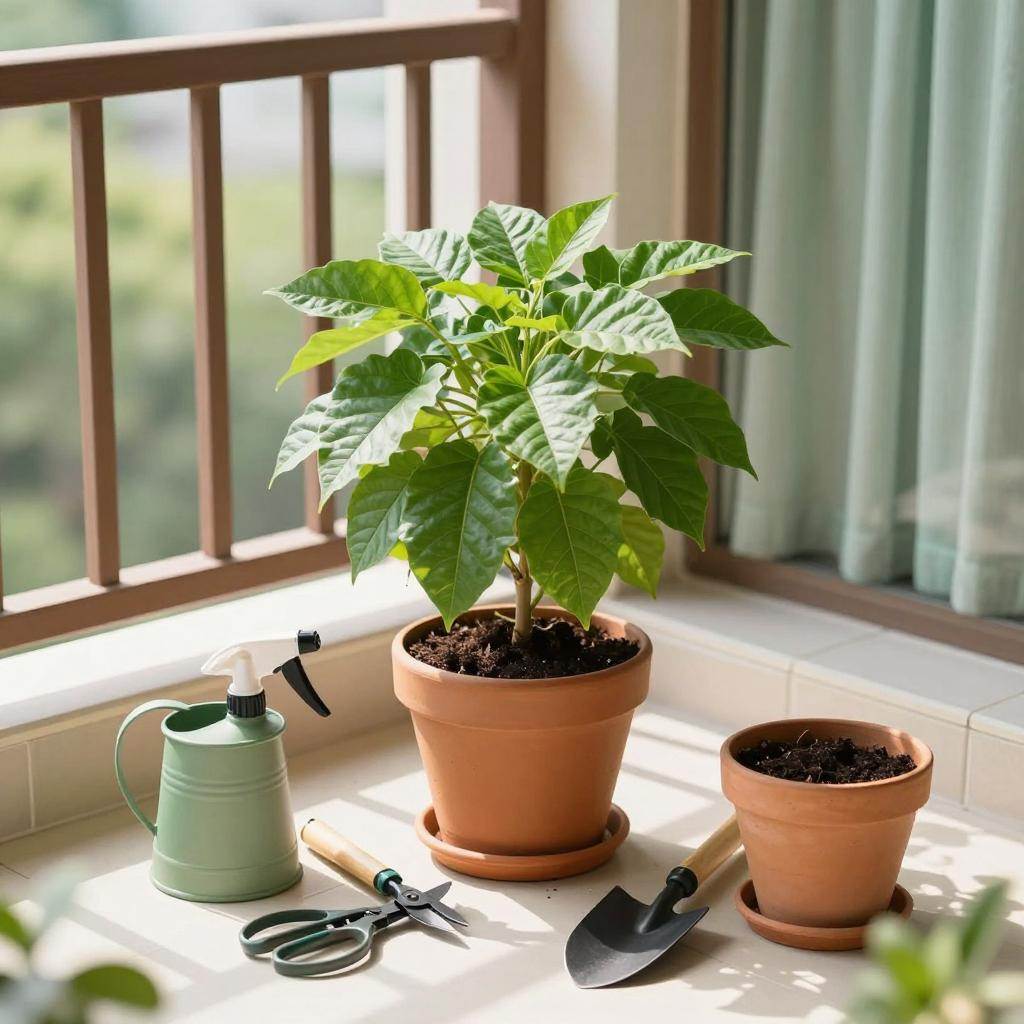 一帆风顺叶子发黄的原因解析(图1)