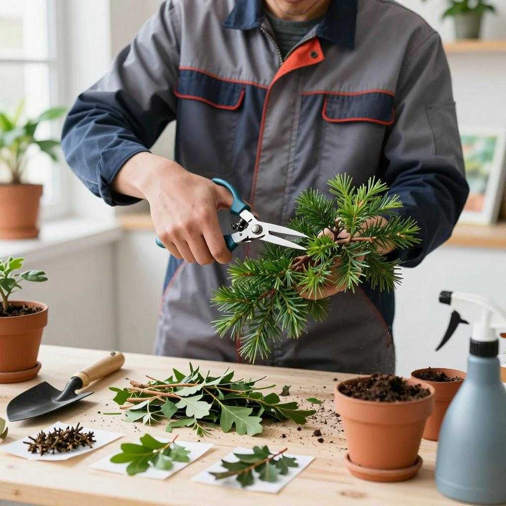 罗汉松造型步骤详解(图1)