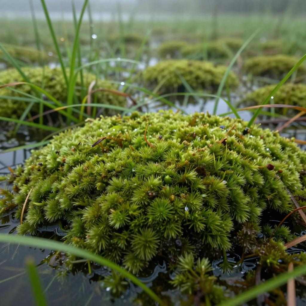 水苔的采集地点与采集方法(图2)