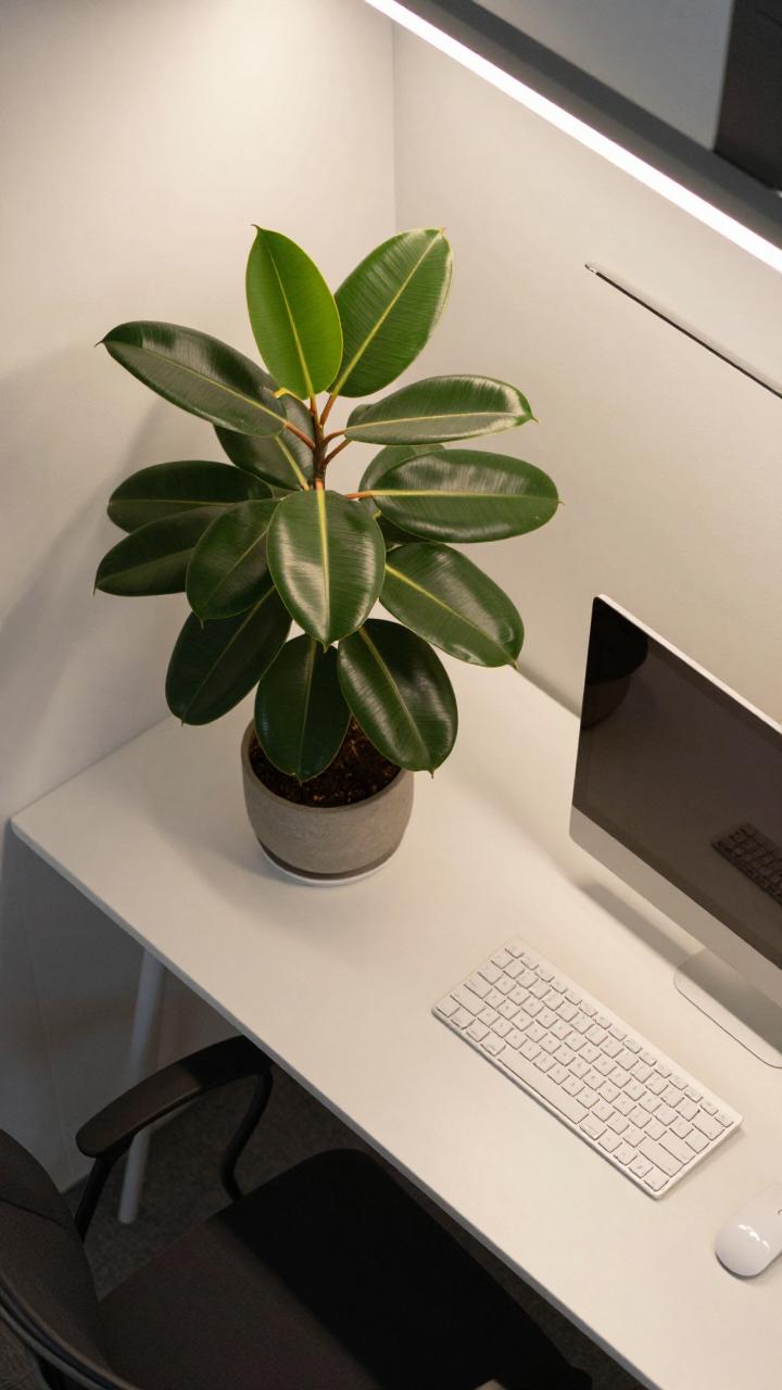 橡皮树，绿植的守护者与家居的装饰佳品(图2)