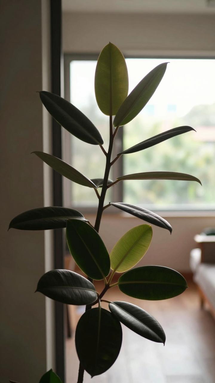 橡皮树，绿植的守护者与家居的装饰佳品(图3)