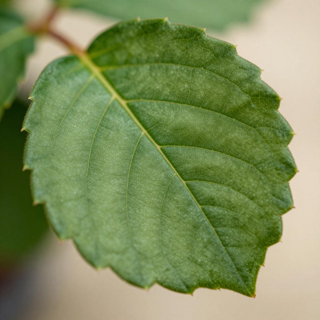 玫瑰叶的诗意比喻