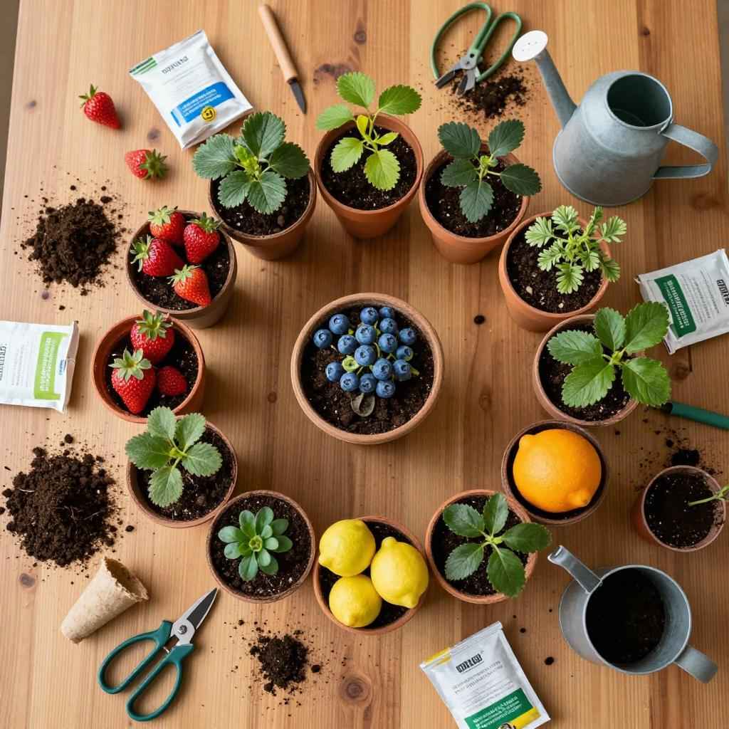 30种水果盆栽DIY大全，打造绿色家居生活新风尚(图3)