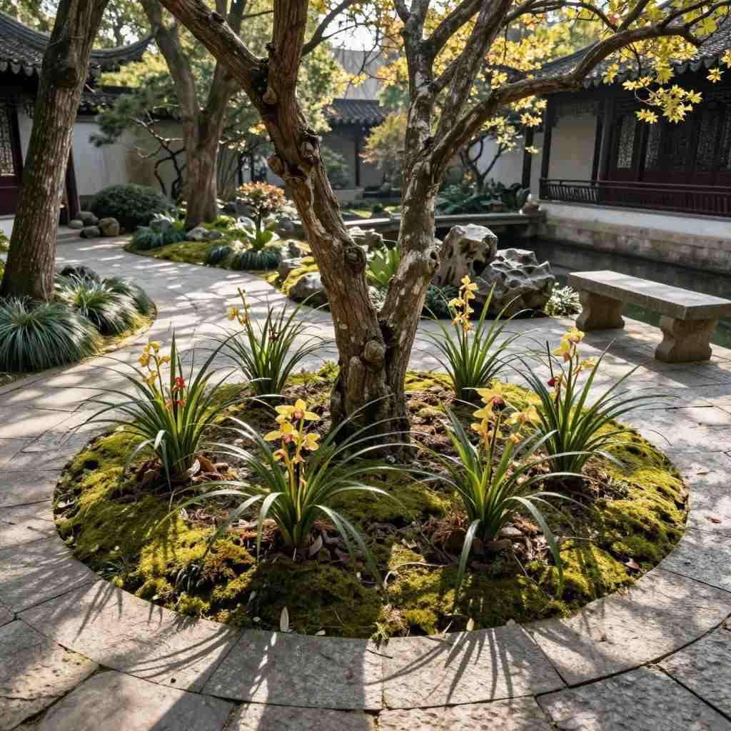 春剑与春兰，植物之美的双重体验(图2)