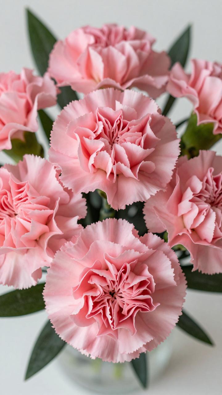 康乃馨花束图片—温馨的母爱之花