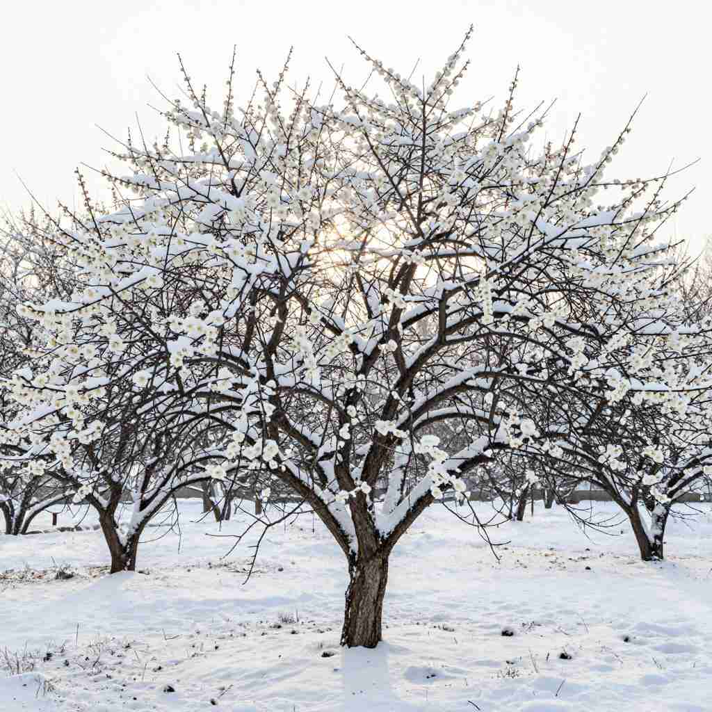 梅花，自古以来便是文人墨客笔下的佳人。其姿态高雅，傲骨铮铮，于严寒之中独树一帜，尽显风骨(图2)