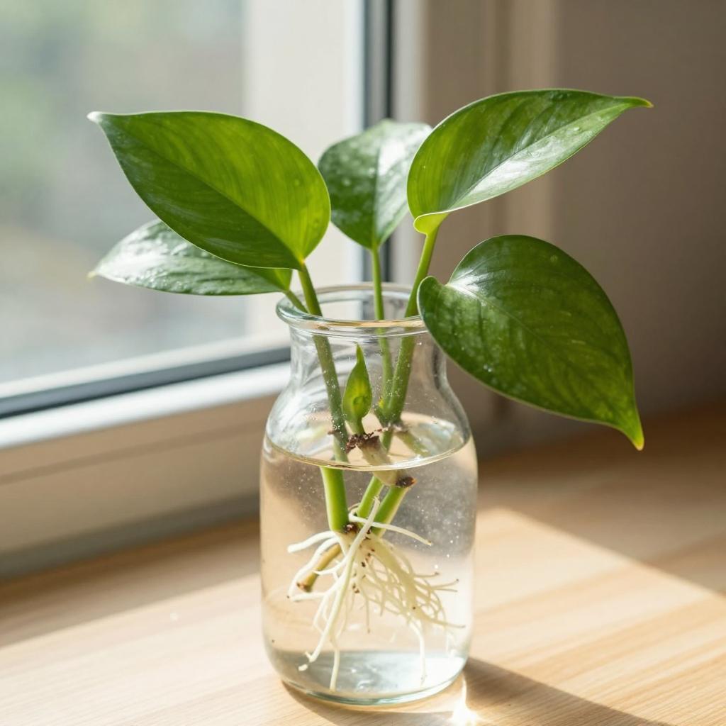 水培绿萝，如何快速生长的秘诀