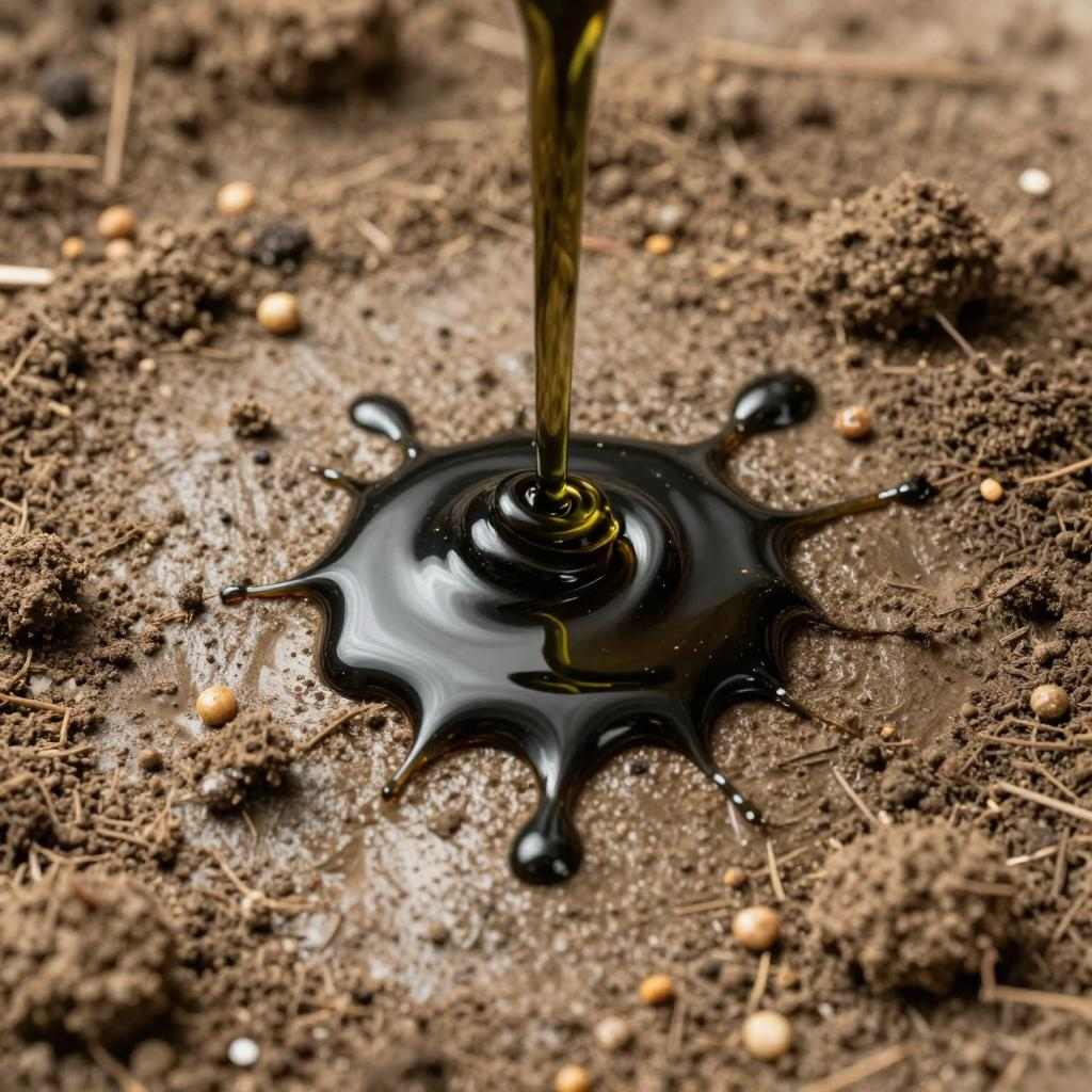 油烟机废油浇花，环保又实用的新方法(图1)