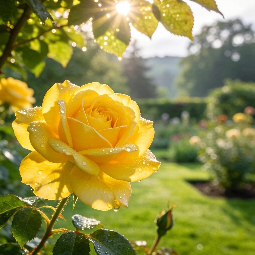 送黄玫瑰的寓意与含义(图1)