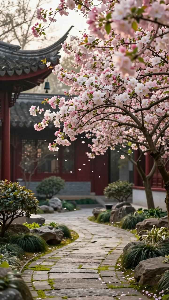 海棠花，春的使者，爱情的象征(图1)